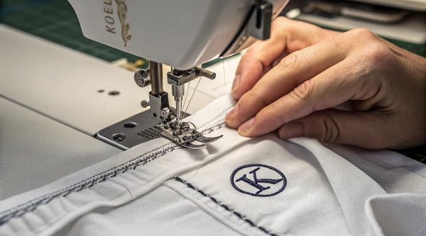 Knickerbocker als Sponsoring-Fläche: dezente Logo-Stickereien