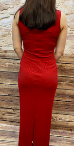 Rotes Abendkleid Abiballkleid Gr.36, secondhand