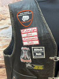 Biker-Lederweste 7XL – Ein echtes Statement für Free Biker