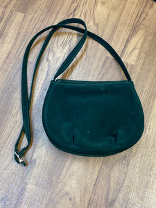 Vintage Dirndltasche Trachtentasche dunkelgrün