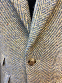 Original Harris Tweed Vintage Anzug aus 100 % Schurwolle – Kleine Herrengröße (44), Unisex