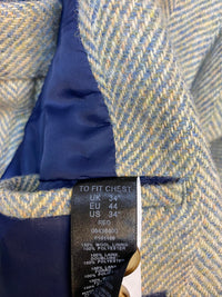 Original Harris Tweed Vintage Anzug aus 100 % Schurwolle – Kleine Herrengröße (44), Unisex