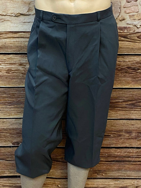 Dunkelgraue Knickerbocker Hose – Klassischer Vintage-Stil Gr.54, Bundweite  105 cm, Herren
