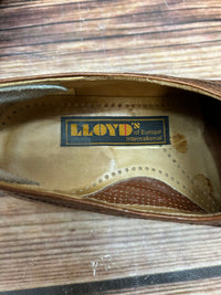 Vintage Lloyd of Europe Herren‐Loafer in Braun – Größe 40