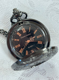 Hosenträger-Set mit Fliege & Taschenuhr – Einheitsgröße