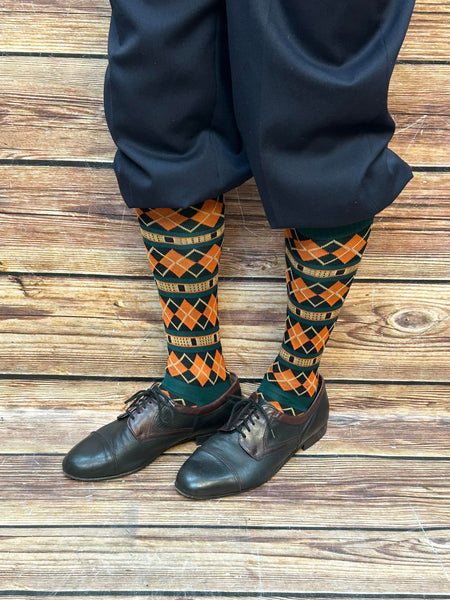 Robuste Rautenstrümpfe im Retro-Look von Cathcart Heritage