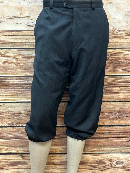 Knickerbockern im 1920er Jahren Stil in Größe 54 anthrazit, Herrenhose