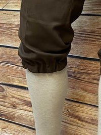 Vintage Knickerbockerhose in Braun, Slim Fit