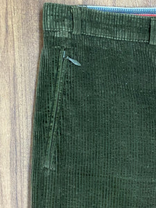 Vintage Trachtenhose, Kniebund Cordhose Bundweite grün 92 cm