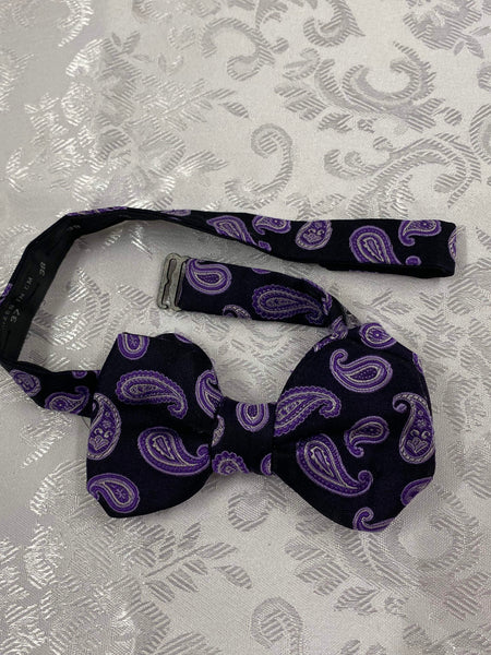 Vintage-Fliege mit Paisley-Muster
