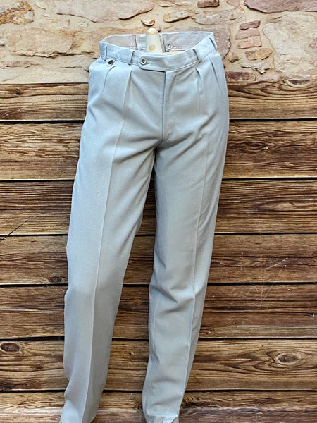 Vintage Herren-Hose Hellgrau – Gr. 48 (94), ungetragen
