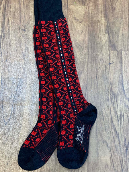 Vintage Wanderkniestrümpfe im Tweed-Ride-Stil