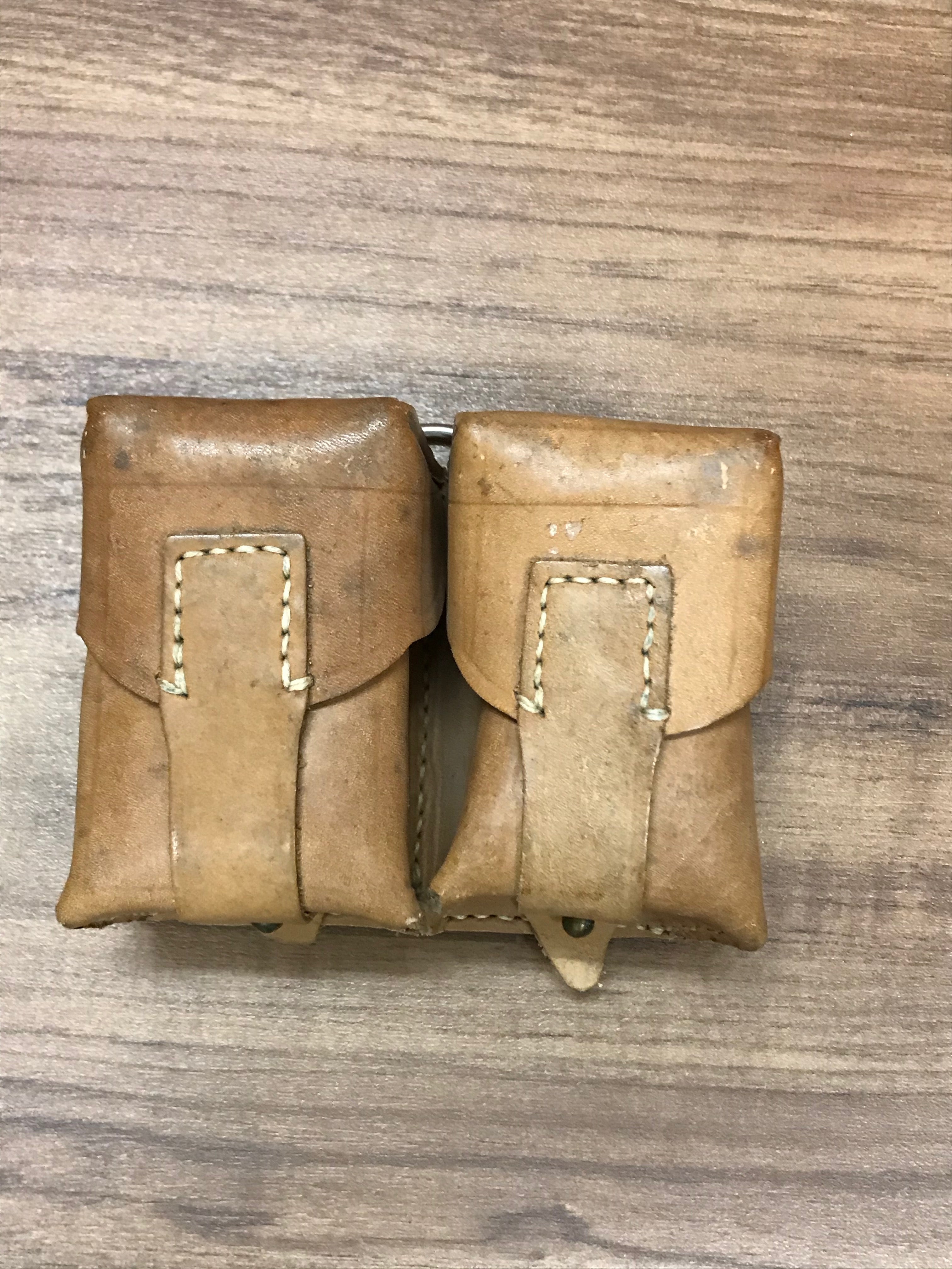 Vintage Patronentasche aus Leder