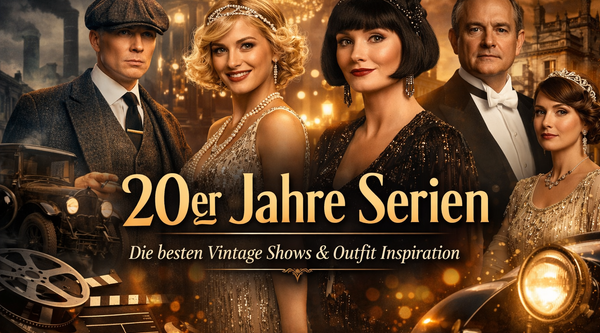 „20er Jahre Serien Vintage Mode Charleston Gatsby Outfit Inspiration“