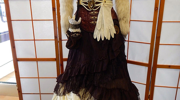 Steampunk Kostüm mit Coursage