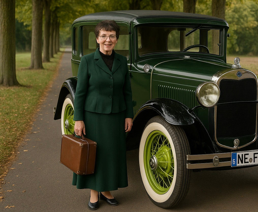 Oldtimer Mode Damen