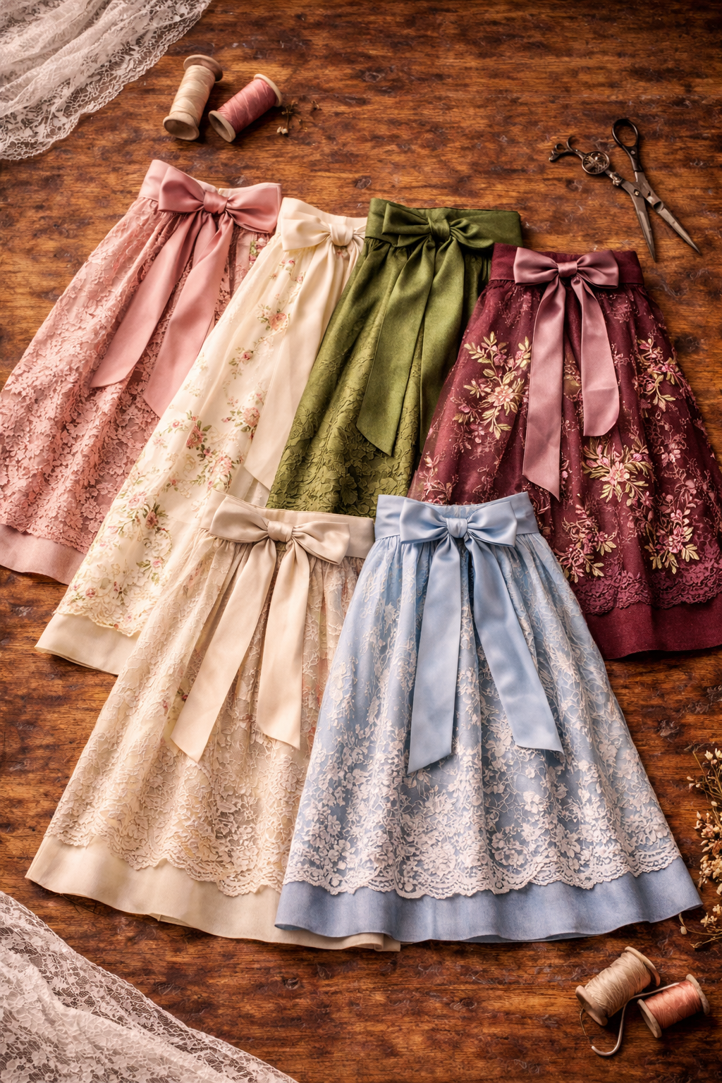 „Trachten Dirndlschürzen aus Spitze und Stoff für Dirndl und Trachtenkleider“