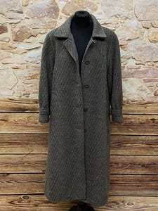 Vintage Mantel im 20er Jahre Stil Damenmantel grau Gr.38