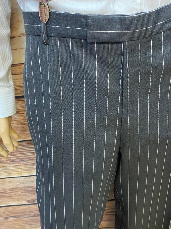 20er Jahre Herren Outfit Gr. 54 - Nadelstreifen, Ansicht 4
