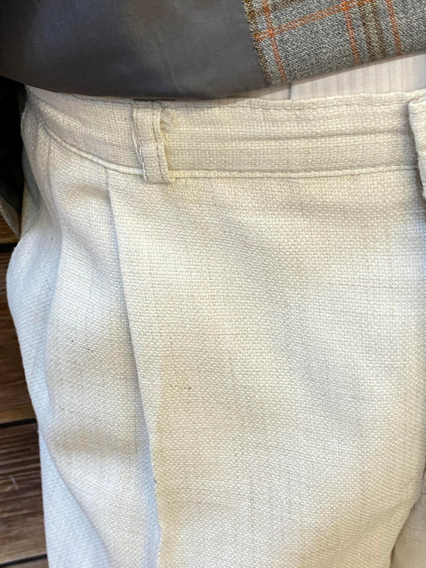 20er Jahre Herren Outfit Gr. 50 - Karo Sakko Creme, Ansicht 5