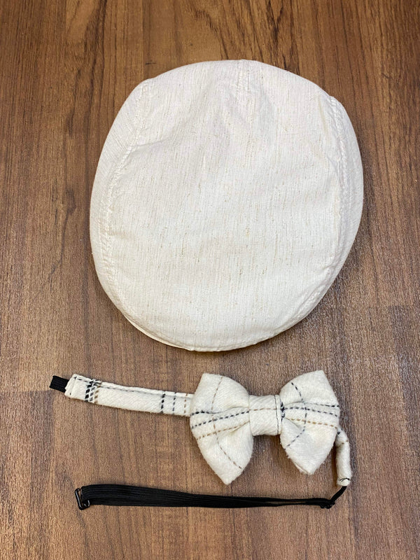 20er Jahre Herren Outfit Gr. 50 - Karo Sakko Creme, Ansicht 6