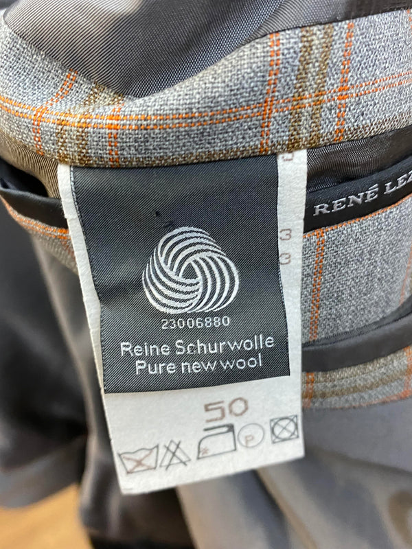 20er Jahre Herren Outfit Gr. 50 - Karo Sakko Creme, Ansicht 8