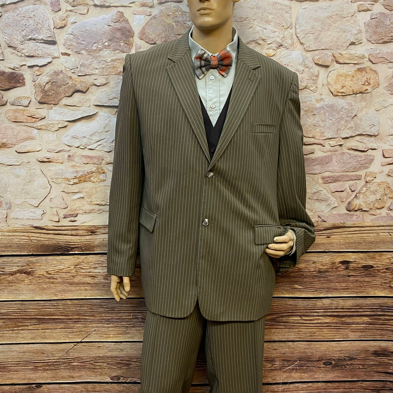 Vintage 20er Jahre Herren Outfit Gr. 64 - Nadelstreifen, Ansicht 3