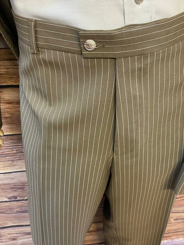 Vintage 20er Jahre Herren Outfit Gr. 64 - Nadelstreifen, Ansicht 5