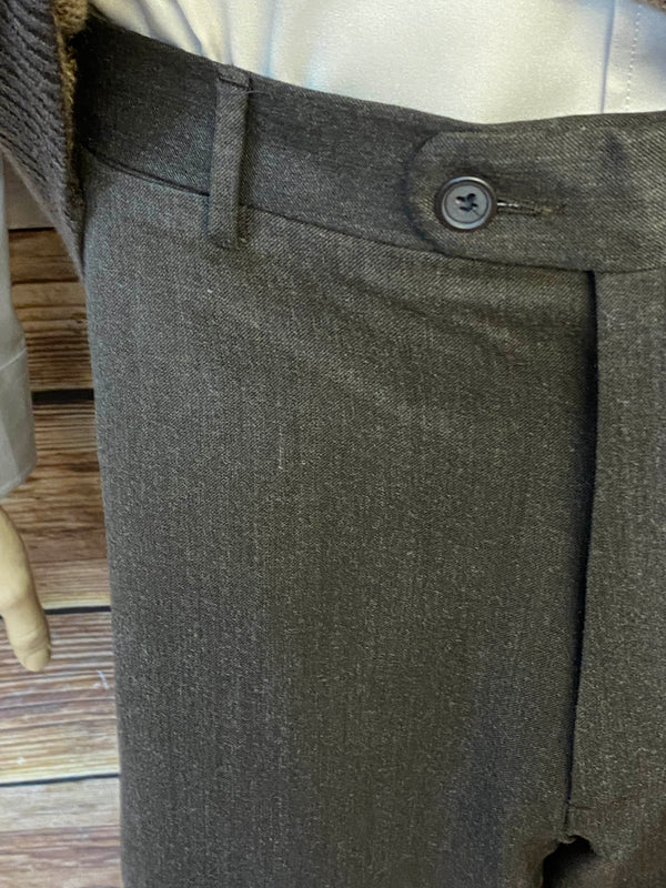 Dunkelbraune Knickerbockerhose Herren Gr. 56 mit klassischem Bund für 20er Jahre Outfit