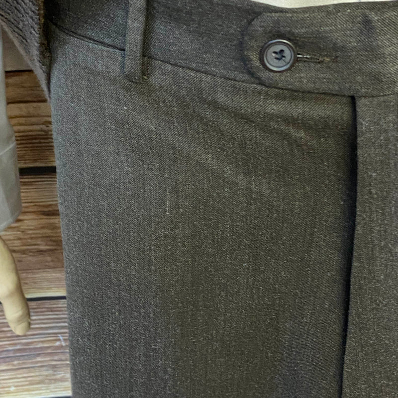Dunkelbraune Knickerbockerhose Herren Gr. 56 mit klassischem Bund für 20er Jahre Outfit