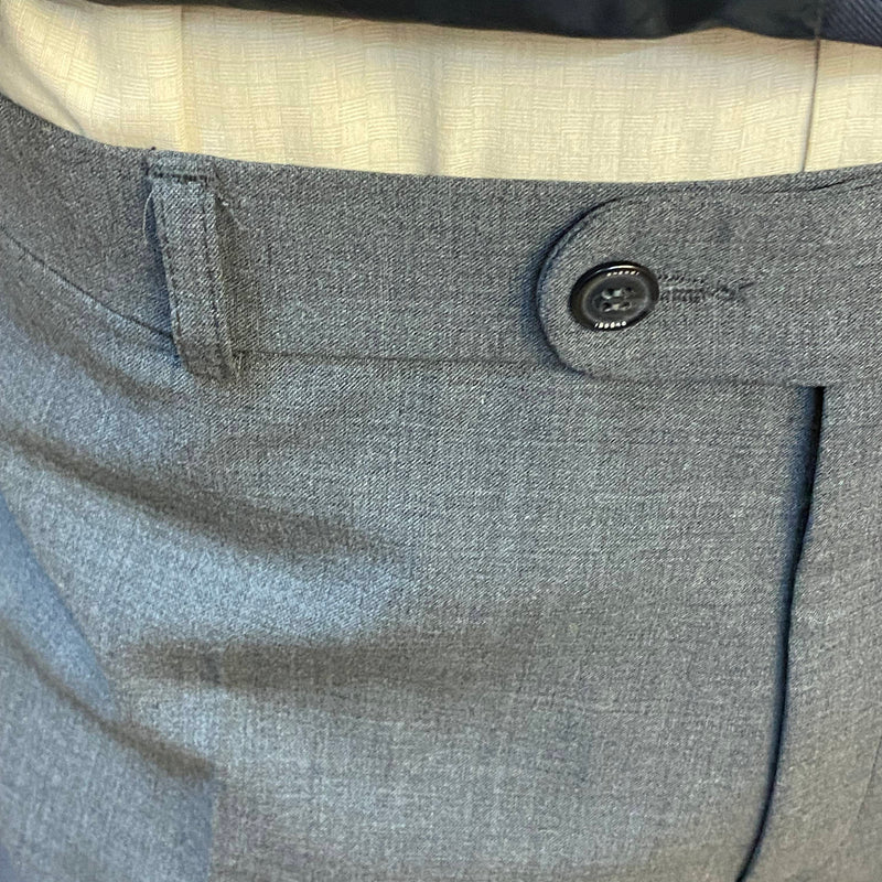 Graue Knickerbockerhose Herren Gr. 58 mit klassischem Bund im 20er Jahre Stil