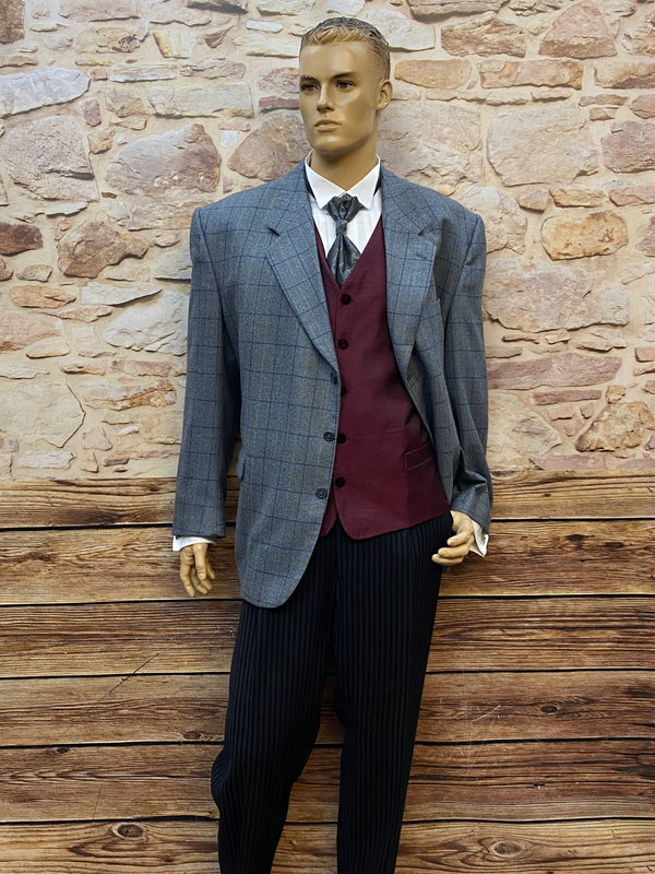 20er Jahre Herren Outfit Gr. 62 – Unikat mit Vintage Stresemannhose