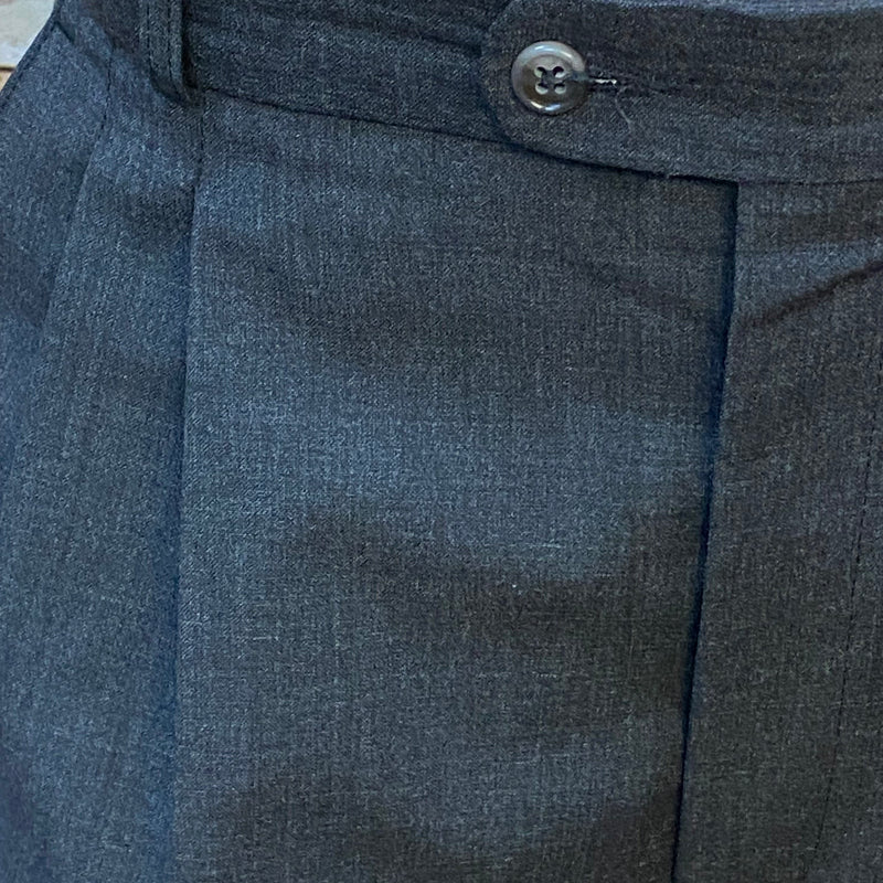 Dunkelgraue Knickerbocker Hose für Herren im Vintage Stil