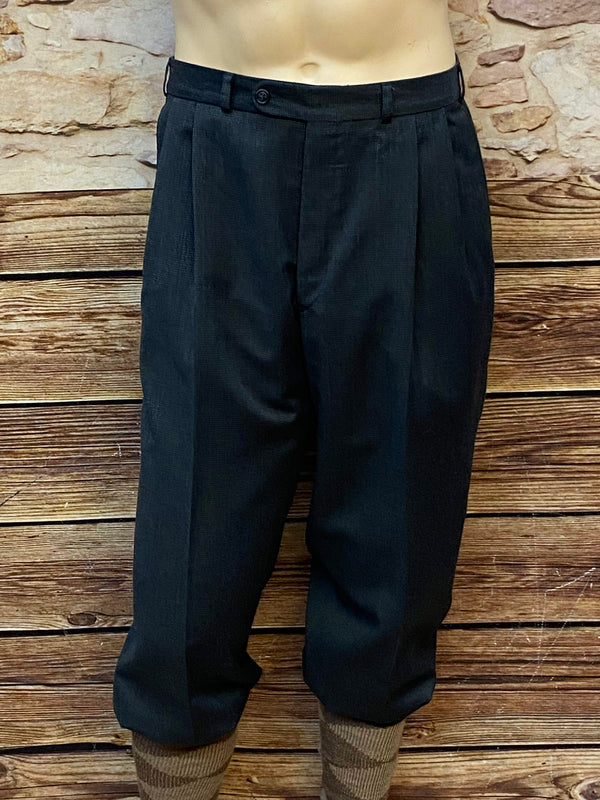 20er Jahre Knickerbocker Hose dunkelgrau Größe 50
