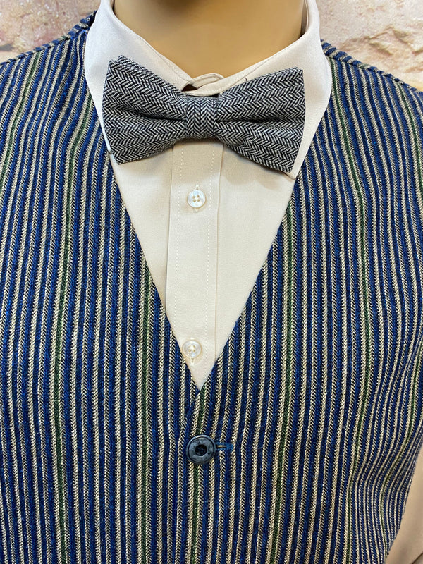 Vintage Herren Outfit Gr. 54 mit Knickerbocker Hose Weste Hemd und Fliege