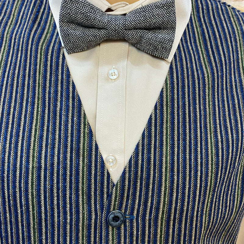 Vintage Herren Outfit Gr. 54 mit Knickerbocker Hose Weste Hemd und Fliege