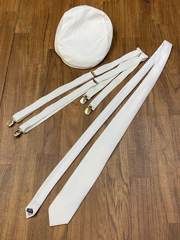 20er Jahre Herren Nadelstreifenanzug Gr. 50/52 mit Accessoires