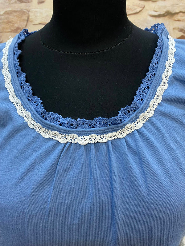 20er Jahre Kleid Damen Vintage Blau – Gr. 38 mit Hut & Handschuhen | Charleston Outfit Unikat