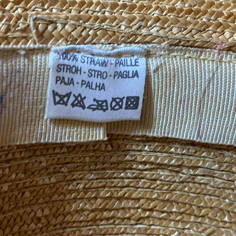 20er Jahre Tageskleid Gr. 44 in Rot mit Spitzenoptik, Strohhut, Handschuhen und Kette, Ansicht 6