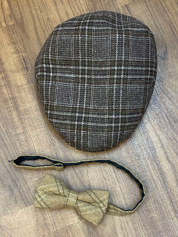 20er Jahre Herren Outfit Gr. 50 – Knickerbocker, Weste & Schiebermütze