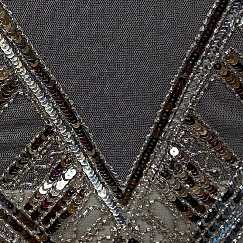Hochwertiges 3teilige Charlestonkleid im 20er Jahre Stil Gr.36