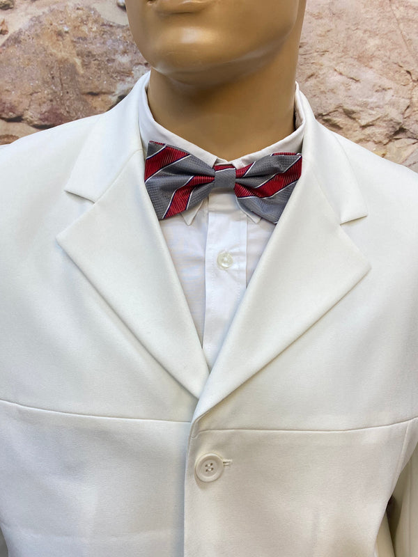 20er Jahre Herren Outfit Gr. 54 – weißer Anzug & Schiebermütze