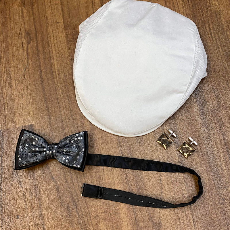20er Jahre Herren Outfit Gr. 52 Nadelstreifen mit Weste