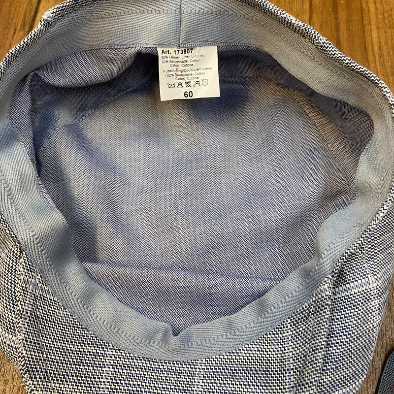 20er Jahre Herren Outfit Gr. 54 – weißer Anzug & Schiebermütze