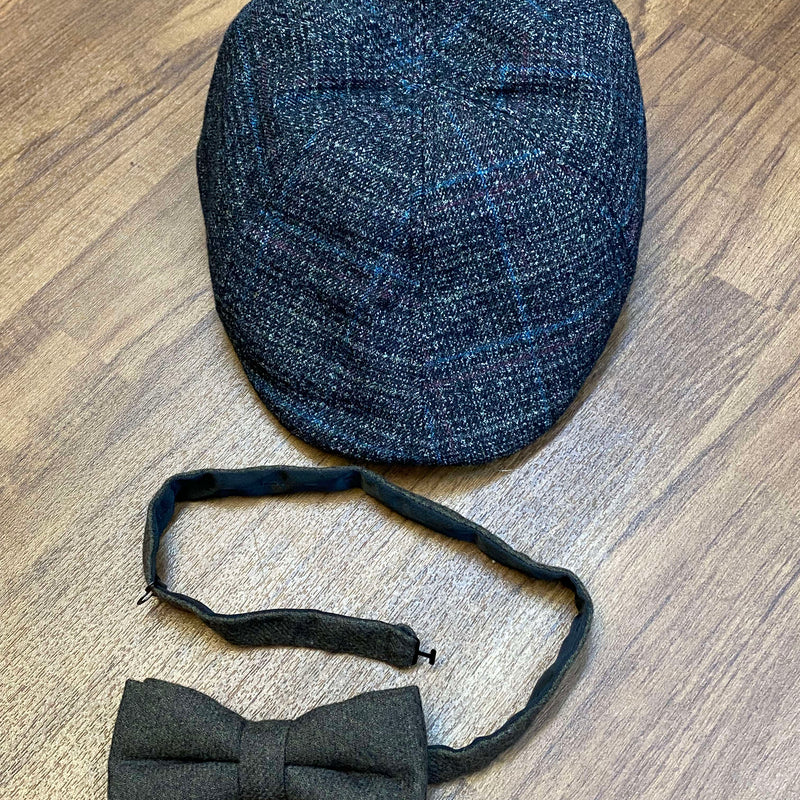 20er Jahre Herren Outfit Gr. 52 – Anzug mit Weste & Schiebermütze