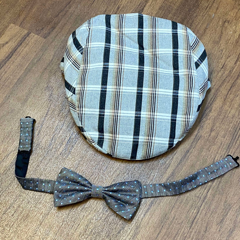20er Jahre Herren Outfit Gr. 56 – Weste & Schiebermütze