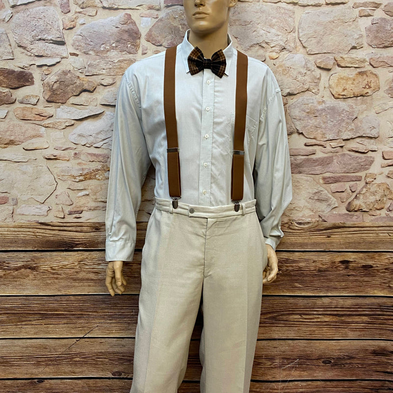 20er Jahre Herren Outfit Vintage Gr. 60 mit Schiebermütze, Ansicht 4