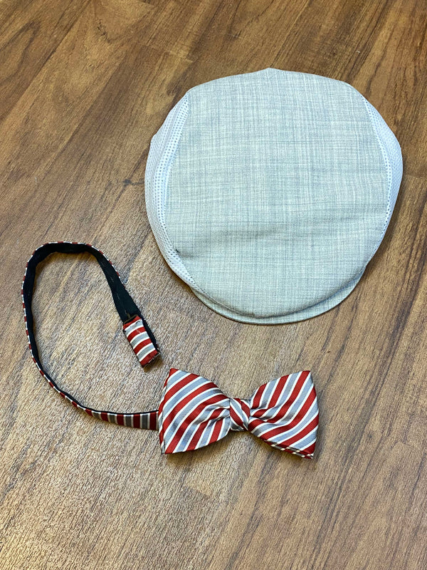 20er Jahre Herren Outfit Gr. 54 – Weste & Schiebermütze