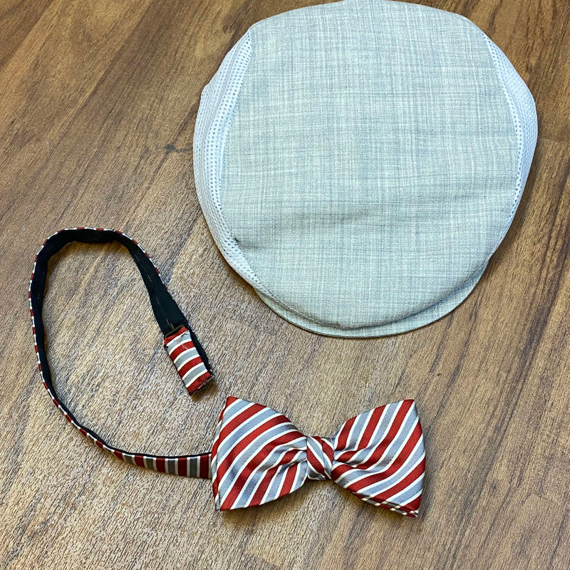 20er Jahre Herren Outfit Gr. 54 – Weste & Schiebermütze