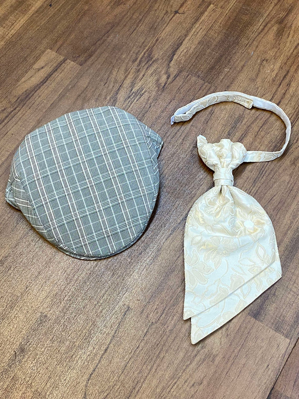 20er Jahre Herren Outfit Gr. 50 – Wilvorst Weste & Schiebermütze